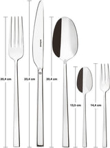 Sambonet 52562-N2 Rock Edelstahl - Monoblock-Besteckset aus Edelstahl 18/10 Kitchen Naty Shop