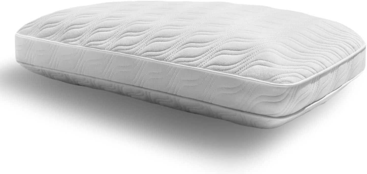 TEMPUR-PEDIC Tempur-Cloud Prohi-Kissen, Memory-Schaum, Weiß/Opulent Garden, King Standard-Kissen Naty Shop