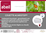 Acaristop Bettbezug Anti-Milben und antibakteriell, weiß, 240 x 260 cm Steppdecken und Steppdecken Naty Shop