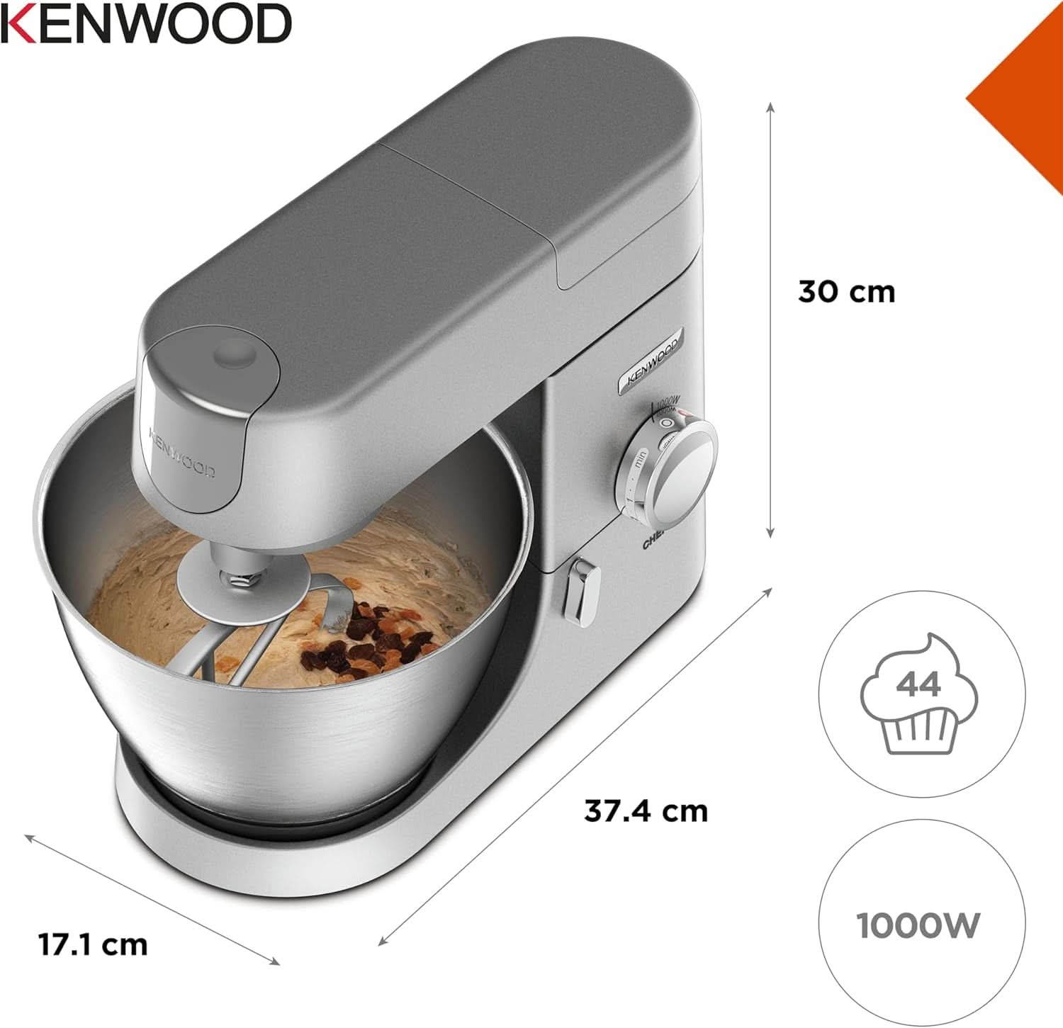 Küchenmaschine KENWOOD KVC3110S Chef Kitchen Naty Shop