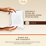 Venchi – Schokoriegel mit Milch und Haselnüssen – 70 % Zucker – Pralinen mit ganzen Haselnüssen aus dem Piemont g.g.A., 1 kg – Glutenfrei