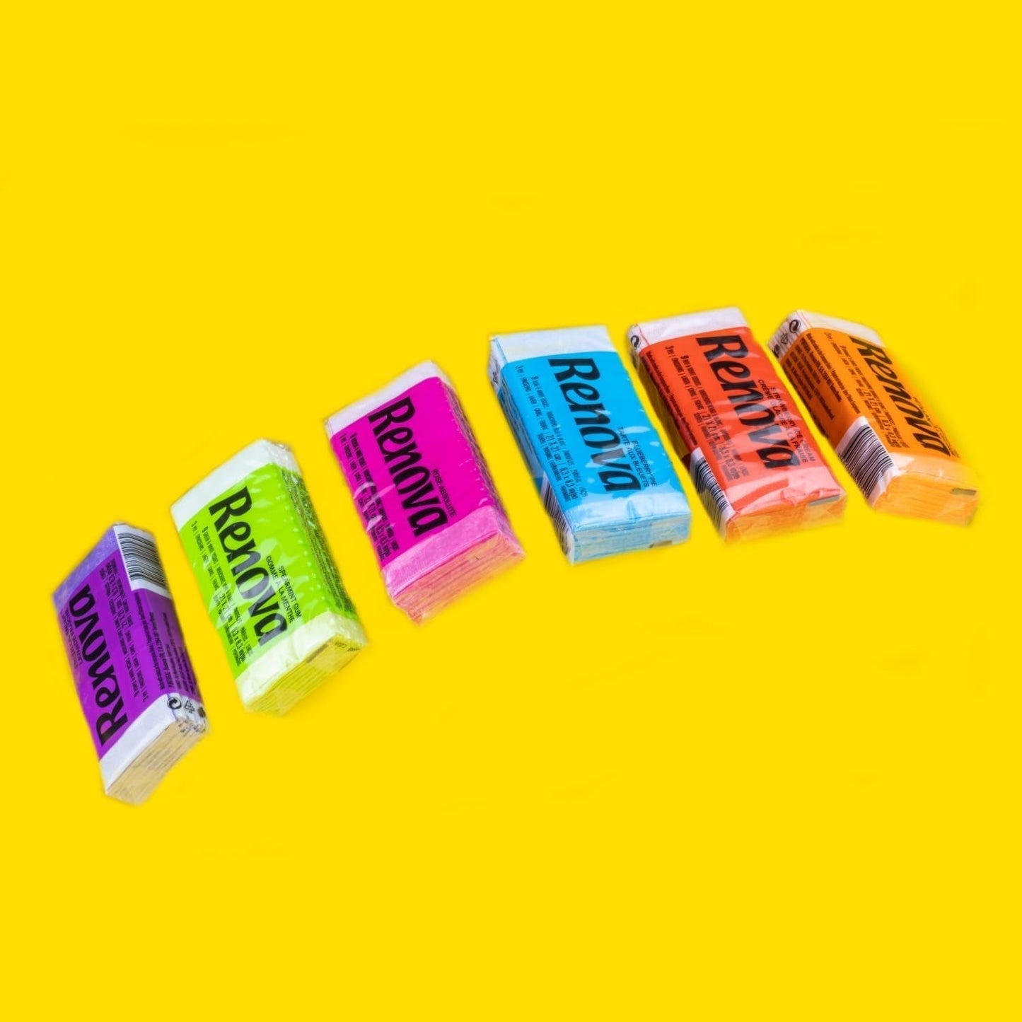 RENOVA ORANGE FIZZ Taschentücher, 6 Packungen