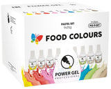 Gel-Lebensmittelfarbe, Beige, Champagnerfarbe, 20 g. Lebensmittelfarbe für ein breites Anwendungsspektrum zum Dekorieren von Kuchen, Torten, Sahne, Biskuit, Royal Icing, Macarons.