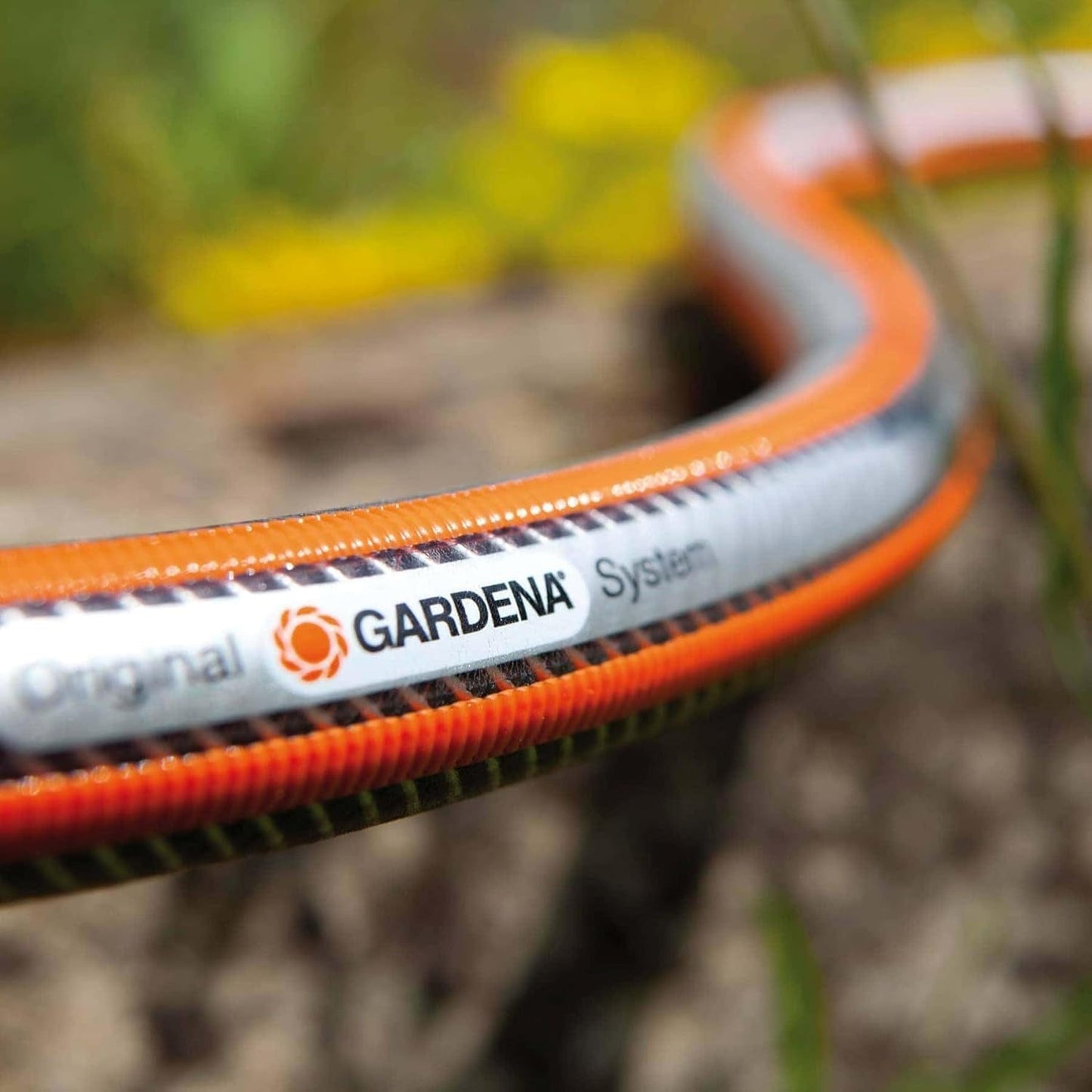 Gardena Gartenschlauch Polyvinylchlorid (PVC), Comfort HighFLEX 19 mm (3/4 Zoll), 50 m: Gartenschlauch mit Power-Grip-Profil, 30 bar Berstdruck, sehr flexibel, formstabil, UV-beständig, verpackt (18085-20)