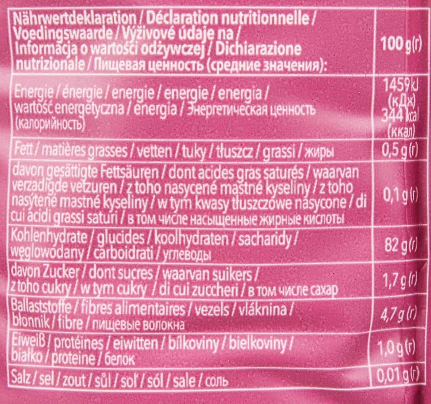 Mehl "Farine" - Basismehlmischung Glutenfrei 1Kg, 10Er Pack Mischung zum Backen und Kochen Naty Shop