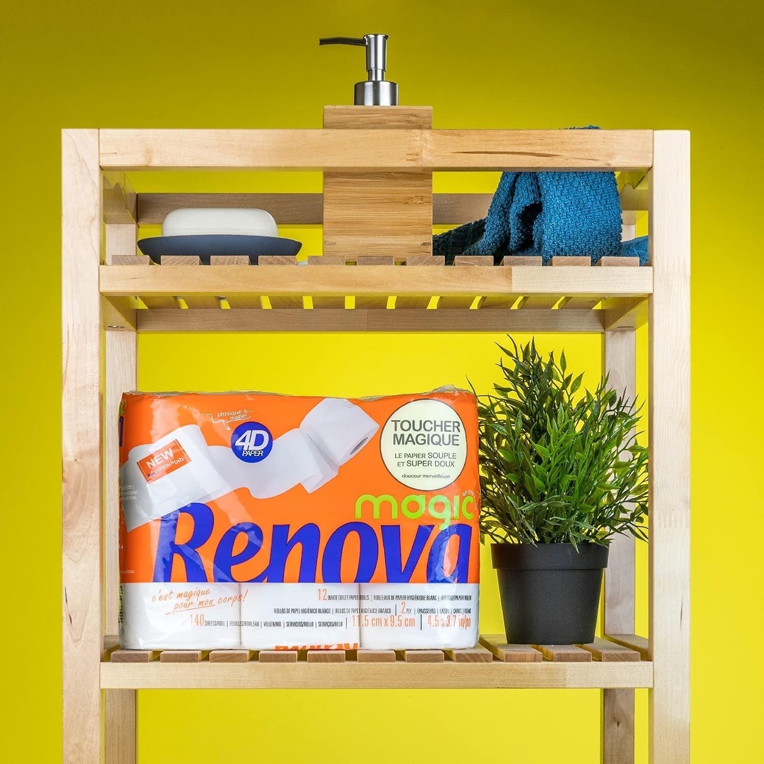 Renova Toilettenpapier – 9 Rollen