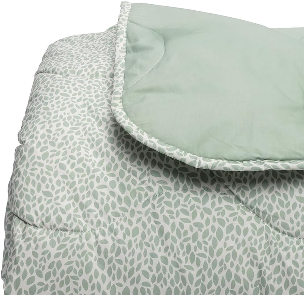Foppapedretti Notte & Natura Salbeiblüten-Steppdecke, Bezug, 100 % Baumwolle, hergestellt in Italien. Bettdecken und Steppdecken Naty Shop