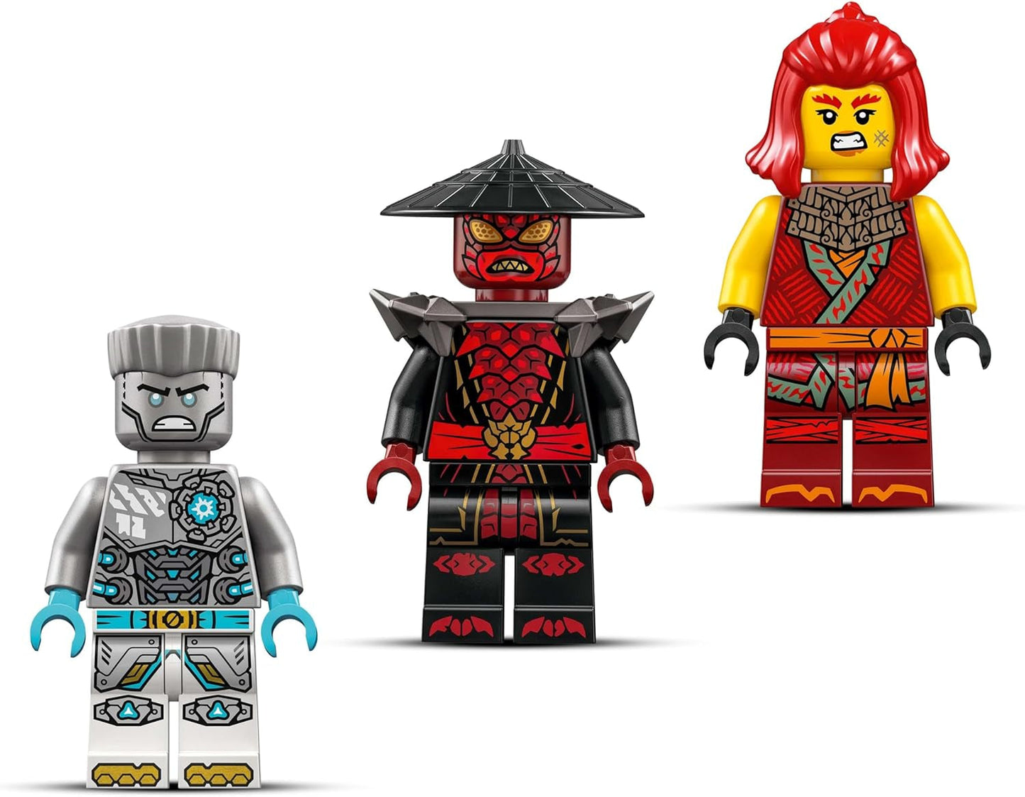 LEGO NINJAGO Zanes Action-Mech – Ninja-Spielzeug mit 3 Minifiguren zum Rollenspiel – Kleines Set zum Bauen und Spielen für Kinder – Geschenkidee für Jungen und Mädchen ab 6 Jahren 71827 Bausets Besuchen Sie den LEGO-Store