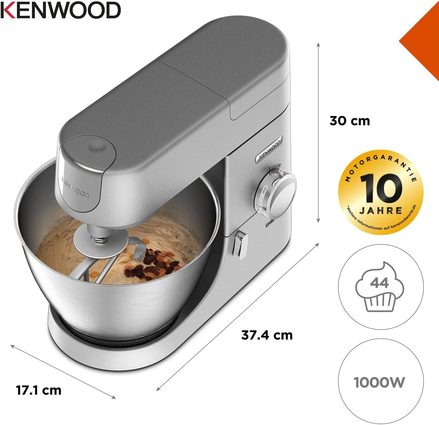 Küchenmaschine KENWOOD KVC3110S Chef Kitchen Naty Shop