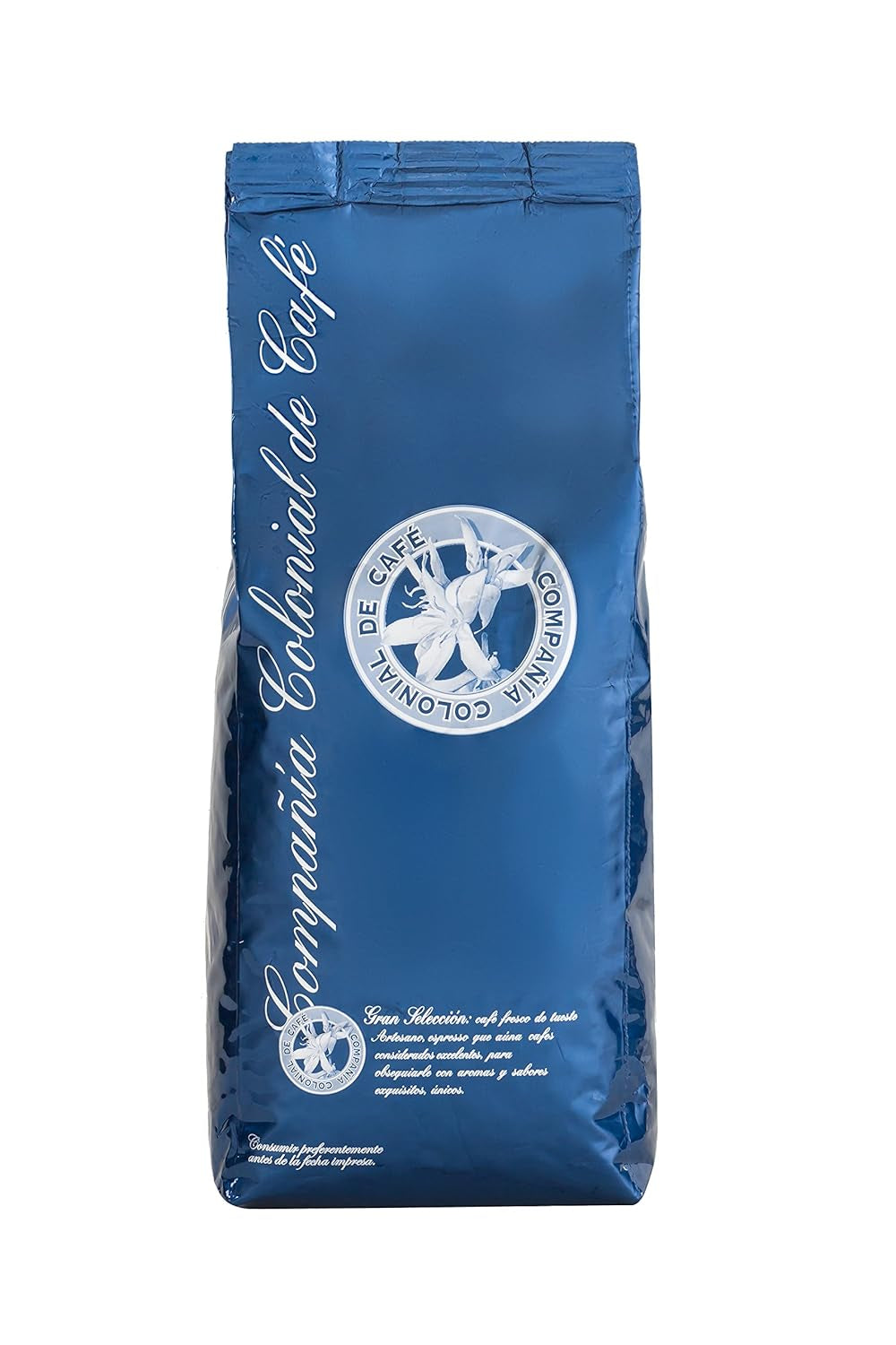 100 % natürliche Arabica-Kaffeebohnen 1 kg – Intensiv gerösteter Espressokaffee mit einer Mischung kolumbianischer und brasilianischer Herkunft – Fair Trade.