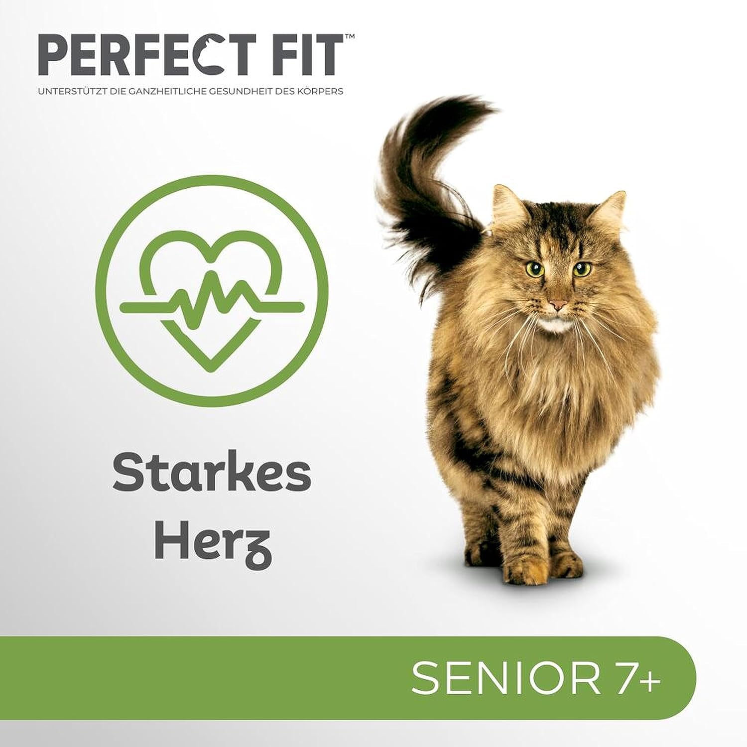 PERFECT FIT™ Senior Cat Portionsbeutel mit Truthahn und Karotten, 12 x 85 g