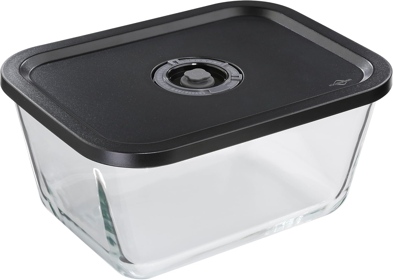 Vakuum-Set Küchenprofi EASYFRESH | Set mit 7 Teilen | 1x elektrische Vakuumpumpe, 1x Vakuumbehälter S, M und L, 3x Vakuumbeutel 22x21 cm | Borosilikatglas, hochwertiger Kunststoff | Zubereitung und Lagerung Lebensmittelaufbewahrungsboxen Naty Shop Vakuumbox Xl