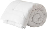Good Nite Winterdecke 200 x 200 cm, 460 g/m², warme Bettdecke für Winterbettwäsche, gesteppte Steppdecke mit Polyesterfüllung, Mikrofaser, weiße Schlafdecke 200 x 200 cm, Bettdecken und Steppdecken, Naty Shop Winterdecke 200 x 200 cm