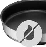 WMF Mini kleine Bratpfanne mit Deckel 18 cm, Cromargan aus poliertem Edelstahl, Induktion Töpfe und Pfannen Naty Shop