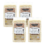 Orez Arborio italian artizanal, orez cu bob mare și amidon, ideal pentru supe, risotto și salate de orez, ambalat în vid în 2 saci de 1 kg