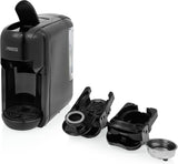 Princess Espressor 249452 – Für Nespresso™-, Dolce Gusto- und ESE-Kapseln – 19 bar italienische Pumpe – 0,6 l – 1450 W