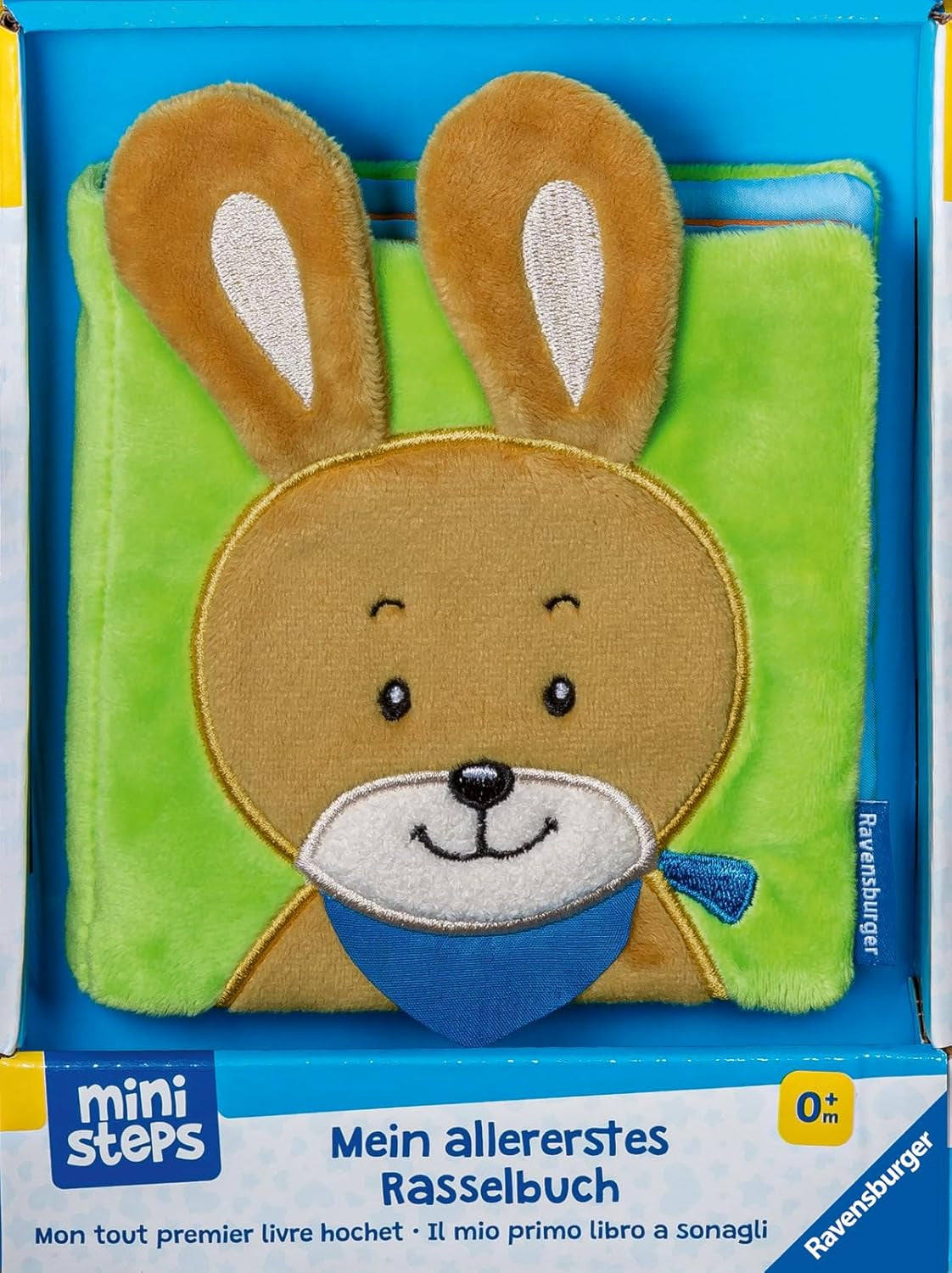 ministeps: Mein erstes Buch mit Rasseln: Ab 0 Monaten Jucarii Bebe Naty Shop