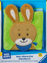ministeps: Mein erstes Buch mit Rasseln: Ab 0 Monaten Jucarii Bebe Naty Shop