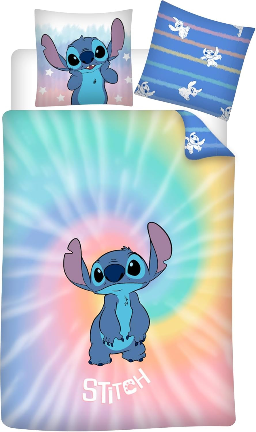 Wendestich-Bettwäsche, Polyester-Mikrofaser-Bettwäsche – Kids Naty Shop Standardtitel