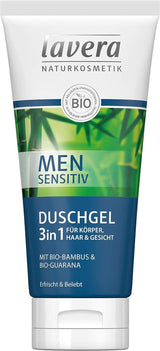 Lavera, Duschgel mit Bio-Bambus und Guarana, 3 in 1, für Haut, Haare und Gesicht, 200 ml Dusche und Bad Naty Shop 1