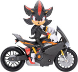 Sonic 3 The Movie Shadow Figur, 15 cm, beweglich, inklusive Shadow Mobile von Jakks Pacific, Akustik, Schwarz Actionfiguren Naty Shop Standardtitel