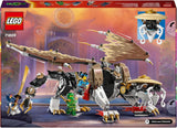 LEGO NINJAGO Egalt Drachenmeister, Ninja-Set mit Drachenspielzeug und 5 Figuren inklusive Lloyd und NYA, Drachenmeister, Geschenk für Jungen und Mädchen ab 8 Jahren 71809 Bausets Beuche den LEGO-Store