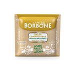 Caffè Borbone Kompostierbare Kaffeepads, Gold-Kaffeemischung – 100 Pads – kompatibel mit ESE System Papier Pads 44 mm
