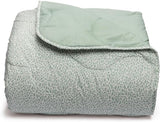 Foppapedretti Notte & Natura Sage Petals Bettdecke, Bezug, 100 % Baumwolle, hergestellt in Italien. Bettdecken und Steppdecken Naty Shop Sage Flower Leaves King Single