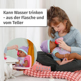 BABY Born Eva 43Cm, Puppe mit 10 Funktionen und Zubehör, für Kinder ab 3 Jahren, funktioniert ohne Batterie, große Puppe 43Cm, 836408 Zapf Creation Dolls Naty Shop