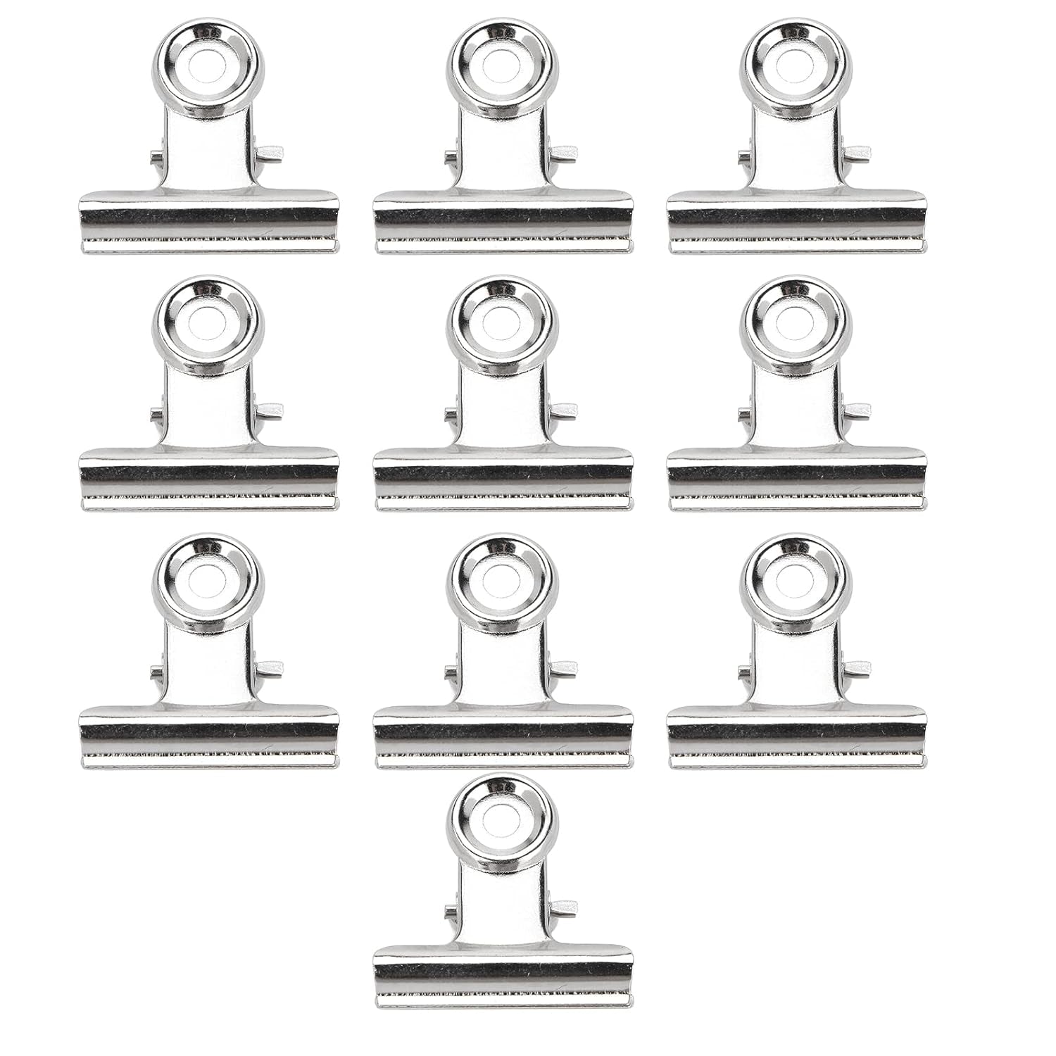 10 Stück Nagelclips, Metallclip, Nagelverlängerungsclip, Nagelkunst-Werkzeug, Fiberglas-Fixierer, Nagelkunst-Zubehör, langlebig, praktische Ausrüstung, Heim-DIY-Salon