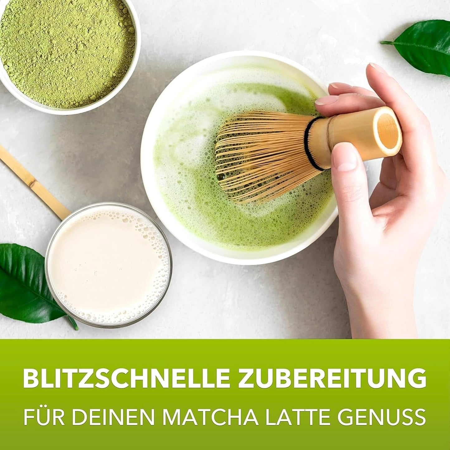 Matchamagic – Bio-Matcha-Latte-Pulver aus Japan mit Kokosblütenzucker für einen leckeren Tee