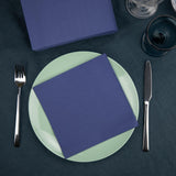 Renova Papierservietten, Goldblau – 40 Servietten