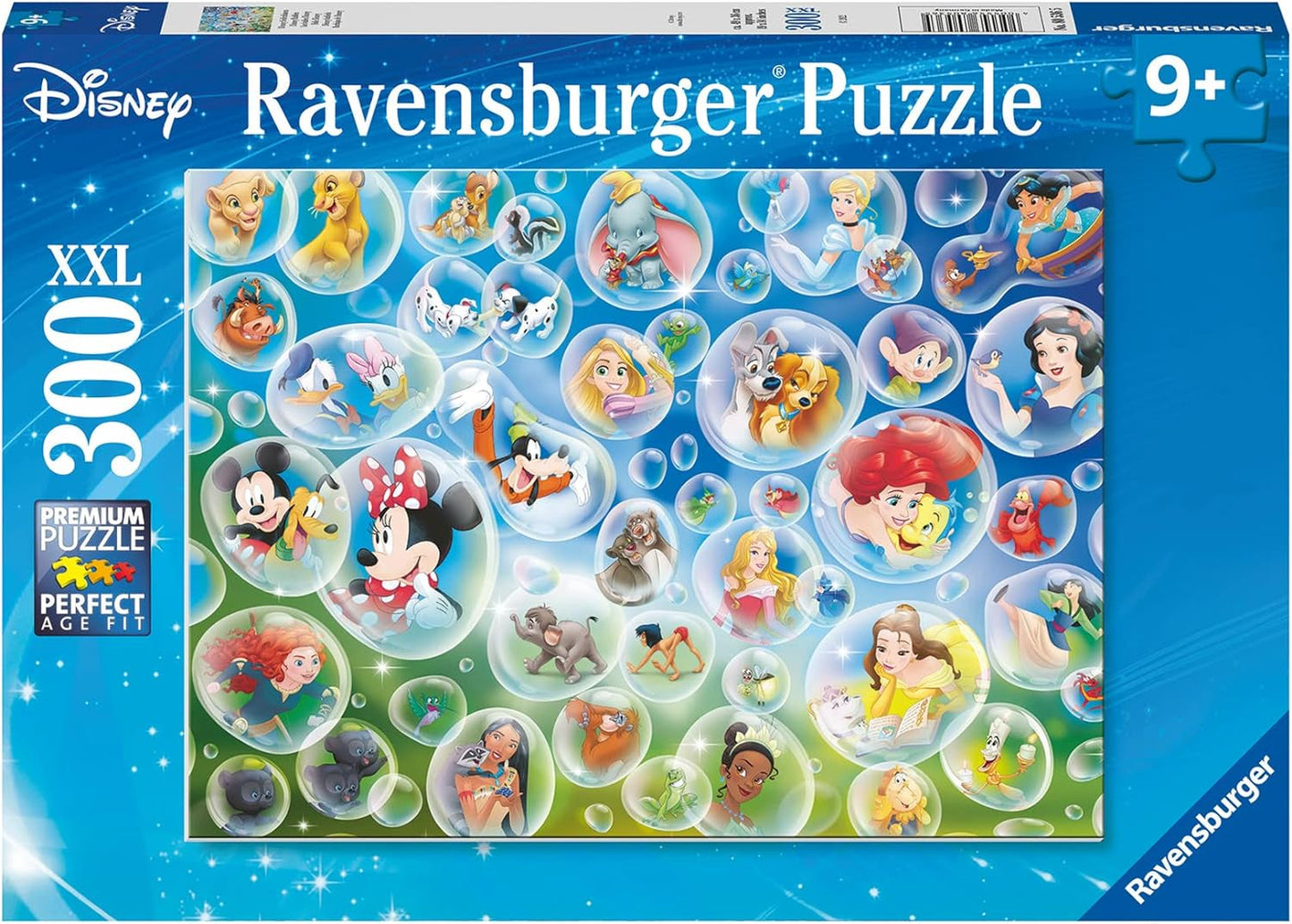 Ravensburger Puzzle 80536 – Disney-Seifenblasen, 300-teiliges Puzzle für Disney-Fans ab 9 Jahren. Puzzle Naty Shop Standardtitel