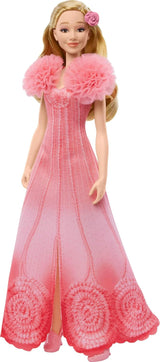 Mattel Singing Glinda Fashion Doll von Wicked und Accessoires, Möbel und Film-inspirierter Look und abnehmbares Outfit, singt „Hotly Loved“, JLG49, Pink Naty Shop Dolls