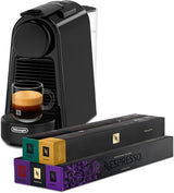 Espressomaschine mit Nespresso De'Longhi Essenza Mini Kapseln, schwarz | Pumpendruck 19 bar | Wassertank 0,6 l | Für Espresso und Lungo | Kleine Espressomaschine – Große Kaffeemomente | EN85.B