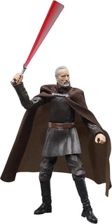 Star Wars The Black Series Count Dooku, Star Wars: Die Rache der Sith 20 Jahre Sammler-Actionfigur (15 cm) Actionfiguren Naty Shop