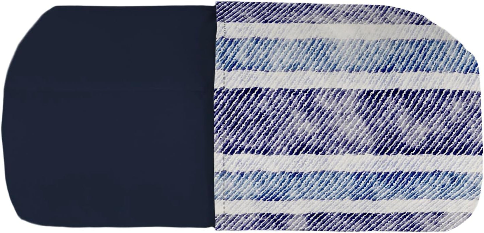 Einfache Sommerdecke, Mikrofaser, Jeansstreifen, 200 x 240 cm. Steppdecken und Steppdecken Naty Shop
