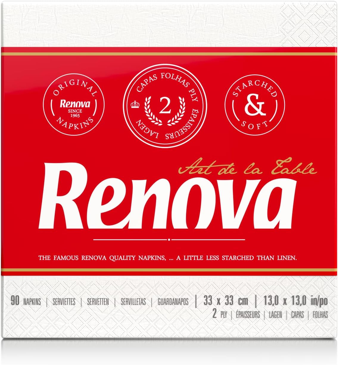 Renova-Tücher – 3 Packungen à 540 Stück