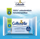 Feuchttücher, Ultimate Fresh, 12 x 42 Tücher, Deodycylx-Technologie, hautfreundlich, alkohol- und farbstofffrei, empfindlich, biologisch abbaubar