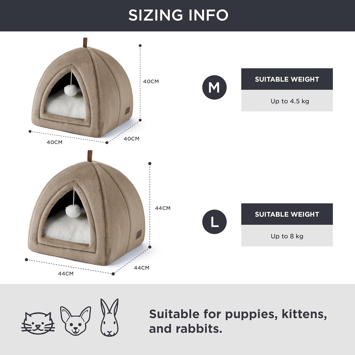 Decken und Möbel, Haustiere, Höhlen und Häuser, Katzen, Betten für Katzen, Katzenbetten, Matratzen