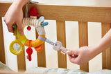 HABA 306453 - Hängefigur Erster Satz Schlüssel, bewegliche und hängende Figuren ab 6 Monaten Babyspielzeug Naty Shop