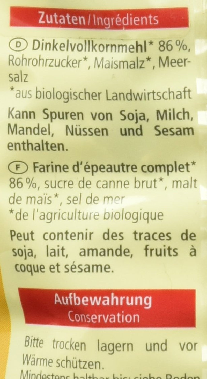 Bio-Dinkel-Flocken, 200 g Getreide Naty Shop