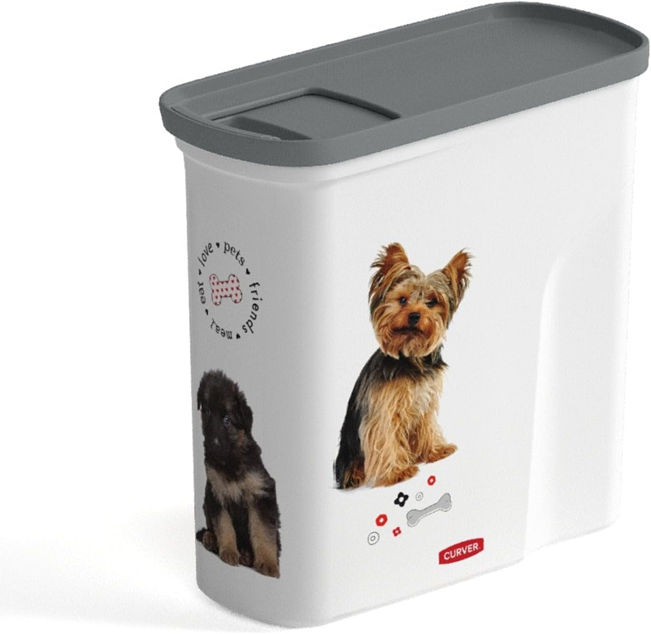 Curver Hundefutterbehälter – 2 l Naty Shop Futteraufbewahrungsboxen Standardtitel