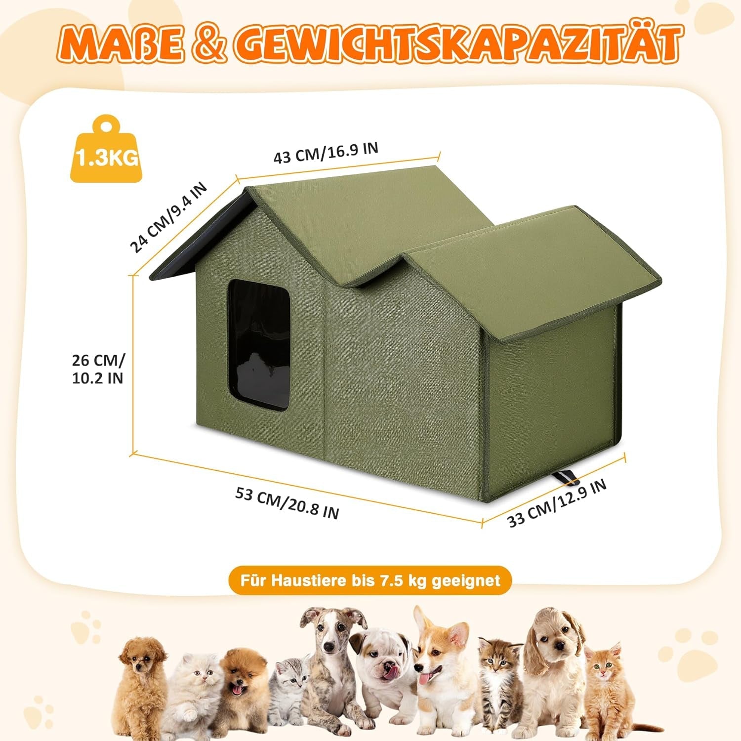 Decken und Möbel, Haustiere, Höhlen und Häuser, Katzen, Betten für Katzen, Katzenbetten, Matratzen