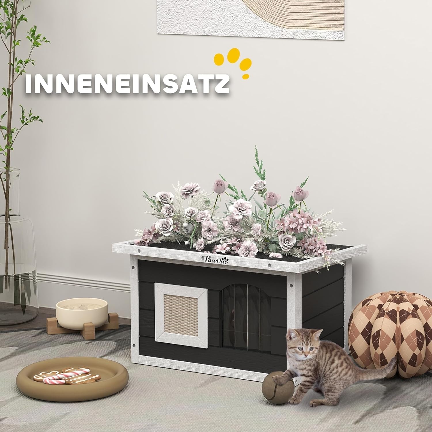 Decken und Möbel, Haustiere, Höhlen und Häuser, Katzen, Betten für Katzen, Katzenbetten, Matratzen