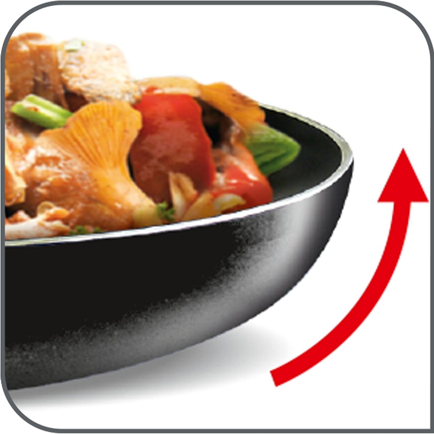 Tefal D52606 Resist, Titan-Antihaftbeschichtung Töpfe und Pfannen Naty Shop