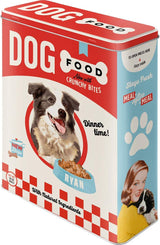 Nostalgic-Art Retro-Aufbewahrungsbox XL, 4 l, Hundefutter – Geschenkidee für Hundebesitzer, Trockenfutter-Aufbewahrungsbox, Vintage-Design. Futteraufbewahrungsboxen Naty Shop im Vintage-Design