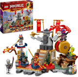 LEGO NINJAGO Tournament Arena Abenteuerspielzeug für Kinder 6 Minifiguren Ninja-Spielset-Sammlung Bauset Geburtstagsgeschenk für 7-jährige Jungen und Mädchen 71818 Bausets Besuche den LEGO-Store Standardtitel