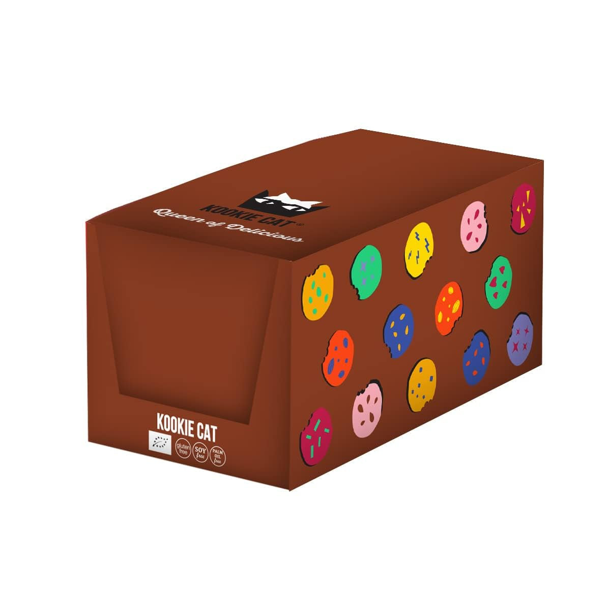 Doppelnussschokolade – Vegan, glutenfrei, sojafrei, Bio-Cashew- und Haferkekse – 12 x 50 g Multipack (2er-Pack)