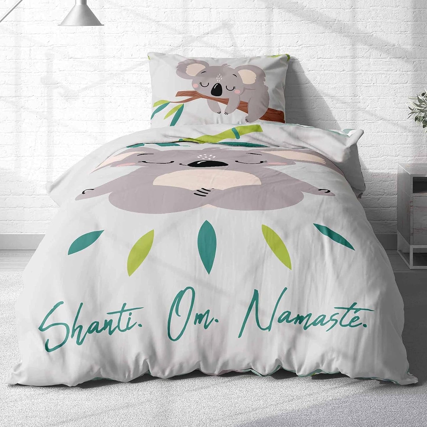 Bettwäsche für Kinder und Jugendliche, Unisex, Ursulet Koala, Baumwolle Bettwäsche - Kinder Naty Shop